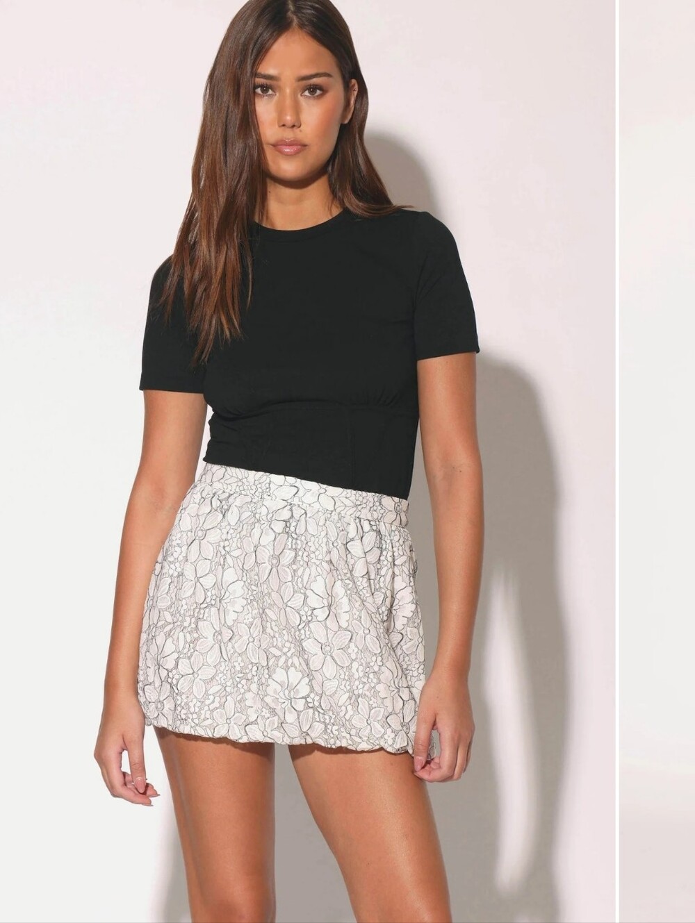Walter Baker Marta Skirt  Windsor Lace Ivory | Size 6